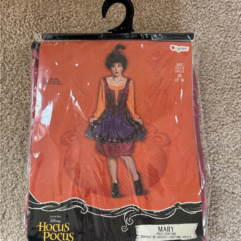 Disguise Hocus Pocus Mary Costume - Vibrant Purple and Orange